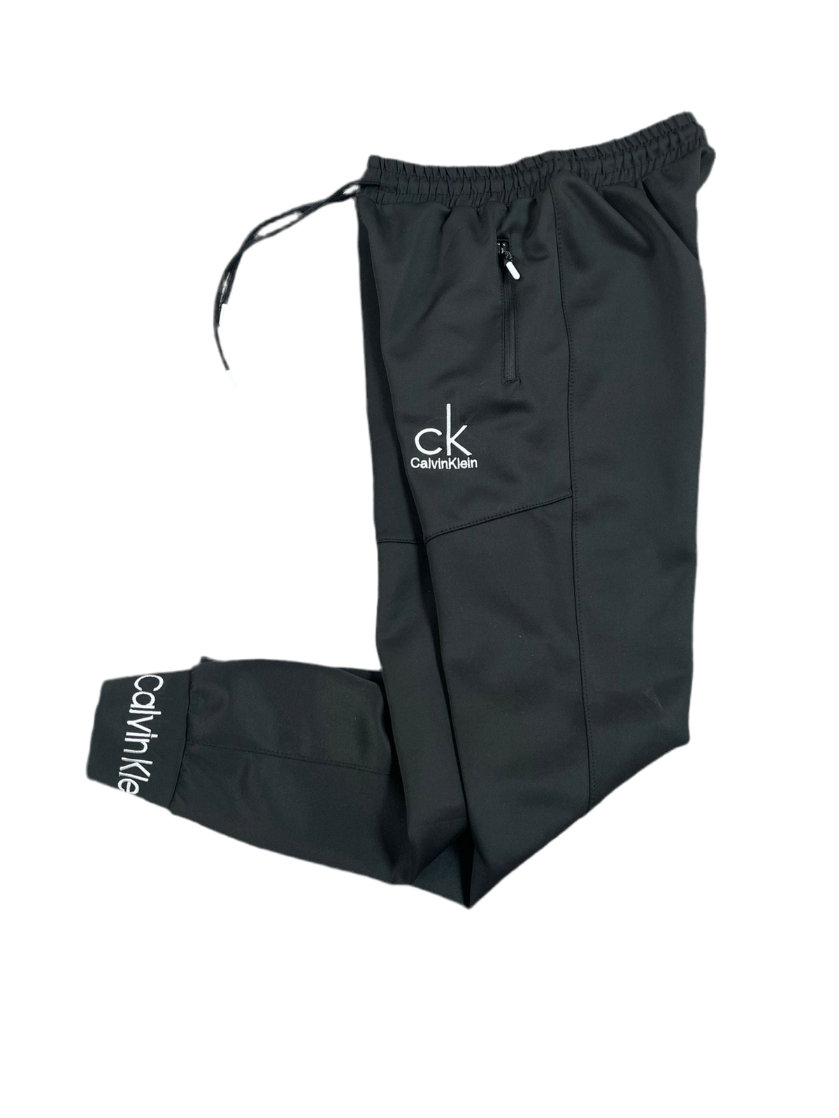 Pantalon Barbat CK Negru/Alb