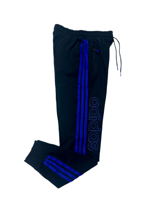 Pantalon Barbat AD Negru/Albastru