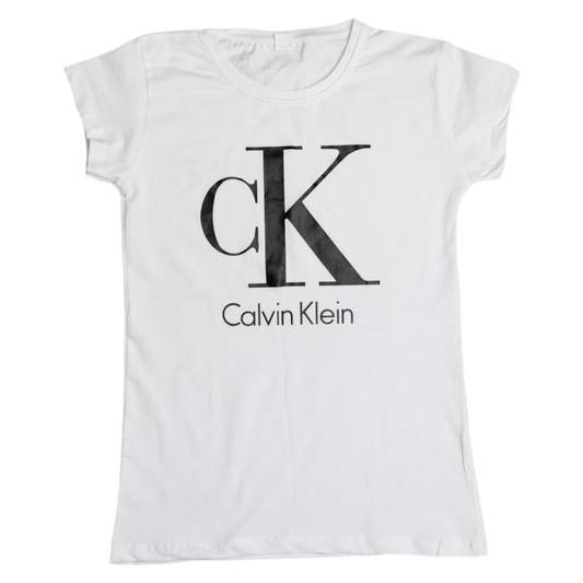 Tricou Dama CK Alb