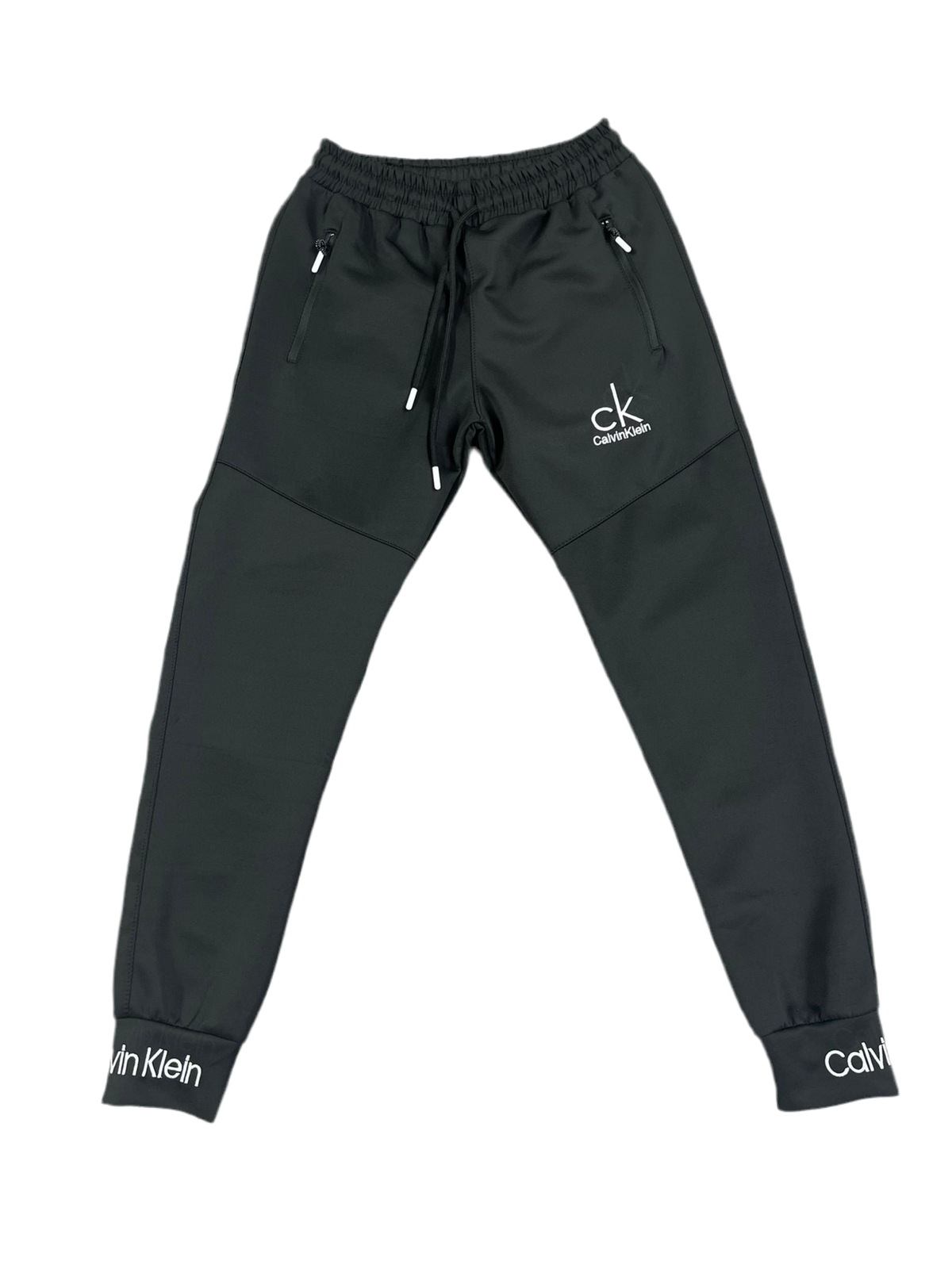 Pantalon Barbat CK Negru/Alb