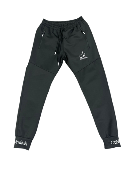Pantalon Barbat CK Negru/Alb