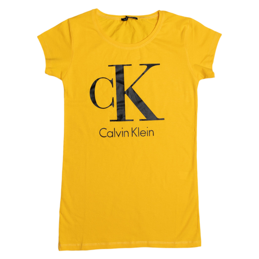 Tricou Dama Ck Galben