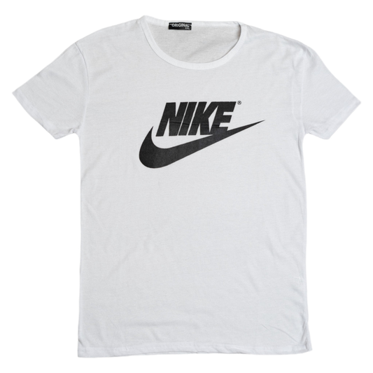 Tricou Barbat Alb NK